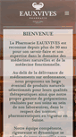 Mobile Screenshot of pharmacie-eauxvives.ch